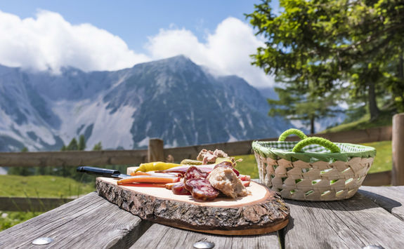 Lunch in the mountains