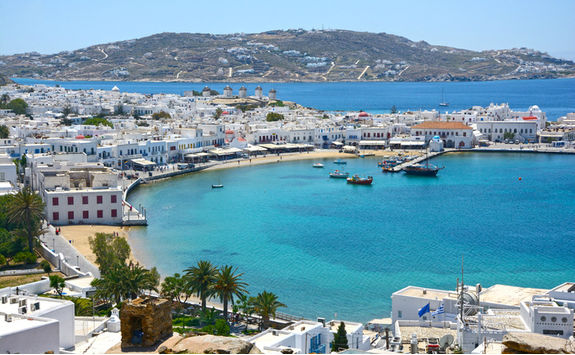 Mykonos beach