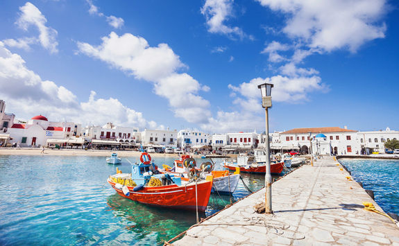 Mykonos town