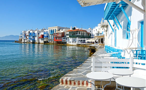 Mykonos sea