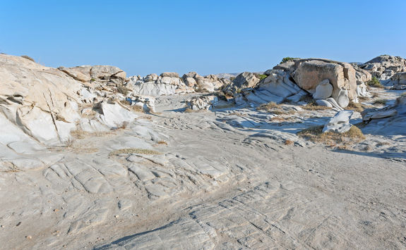 Paros rocky landscape