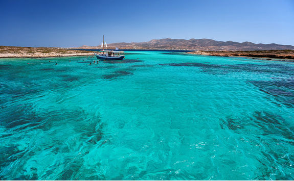 Antiparos lagoon