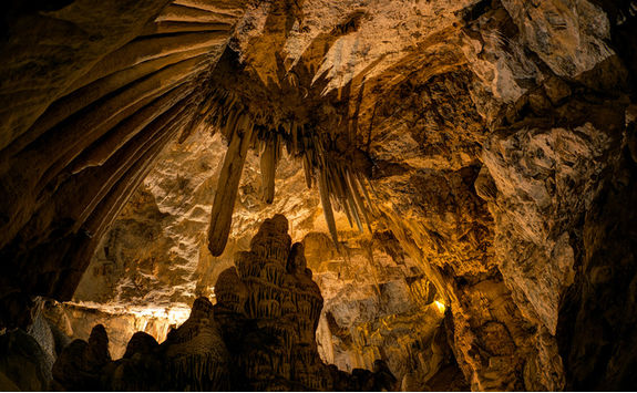 Antiparos sea cave