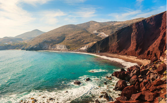 Santorini caldera