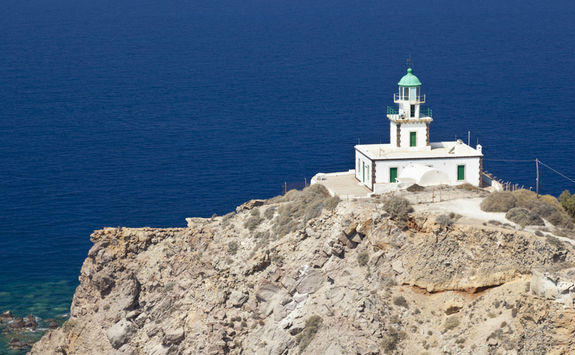 Santorini lighthouse
