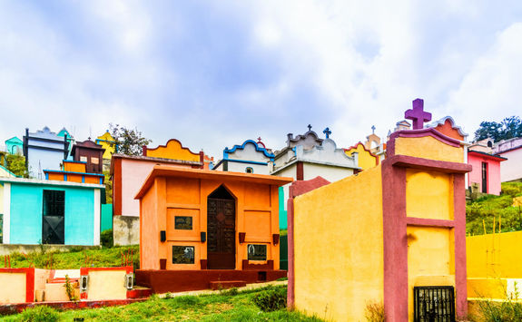 Maya cemetery, Guatemala