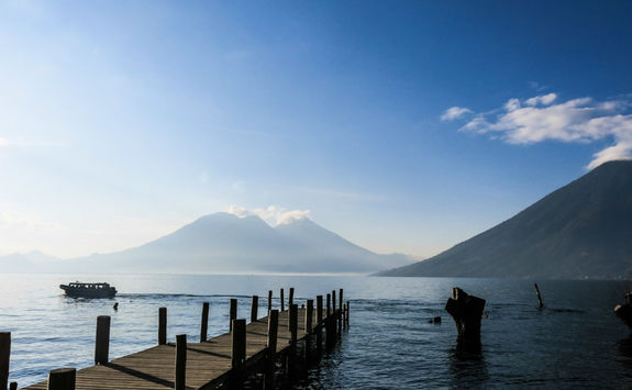 Lake Atitlan jetty