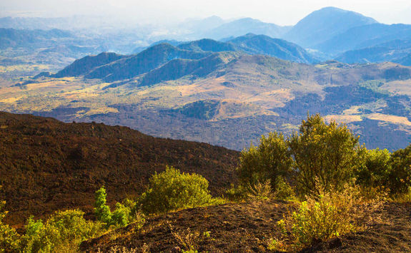 Volcanic terrain, Guatemala