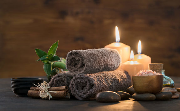 Spa and wellness setting