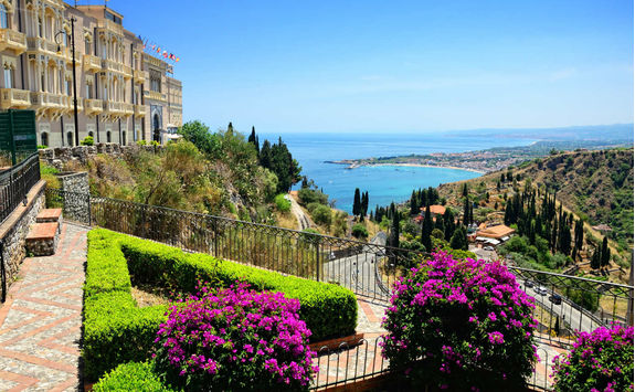 taormina view