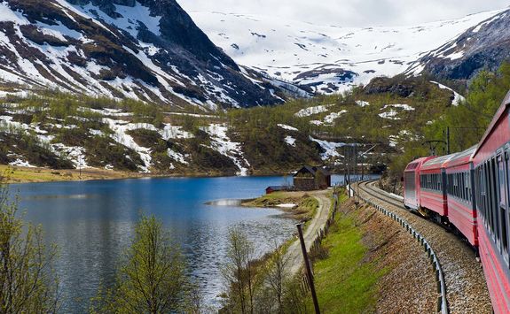 Train from Oslo to Bergen