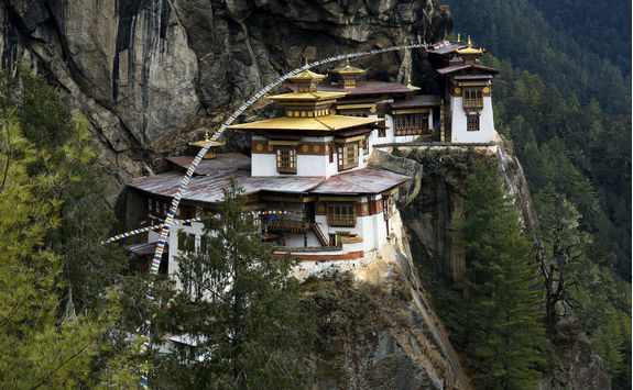 tigers nest in bhutan