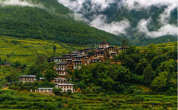 view of a village