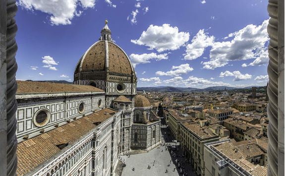 facade and cupola of il duomo