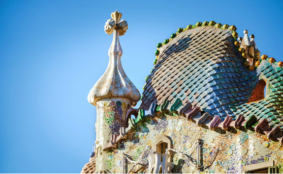 Casto Batllo rooftop