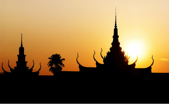 phnom penh sunset