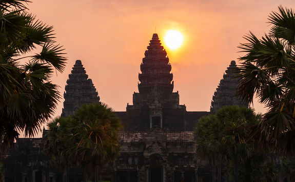 angkor wat sunset