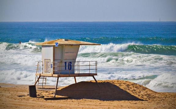 beach hut
