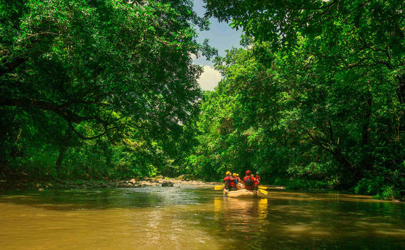rafting river