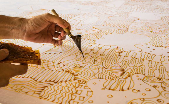batik demonstration
