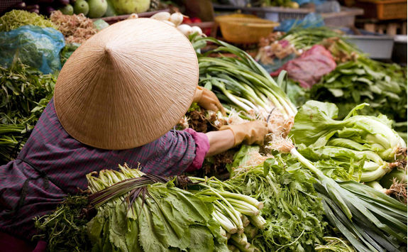 Market in Vietnam