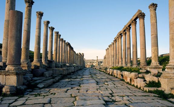 street of columns