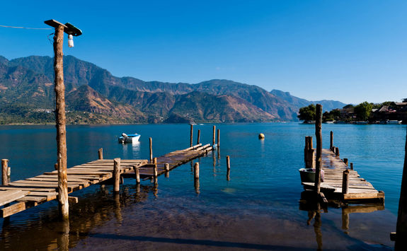 dock lake atitlan
