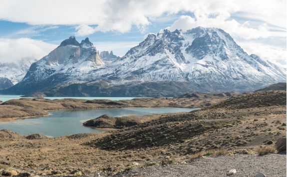 landscape of torres del paine