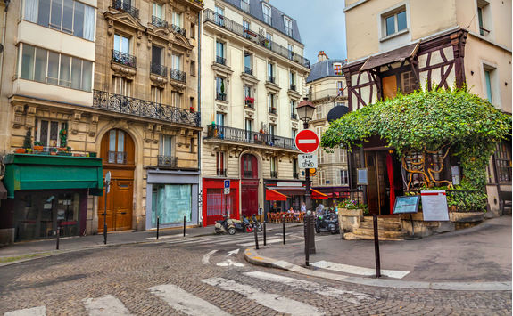 Street in Montmartre