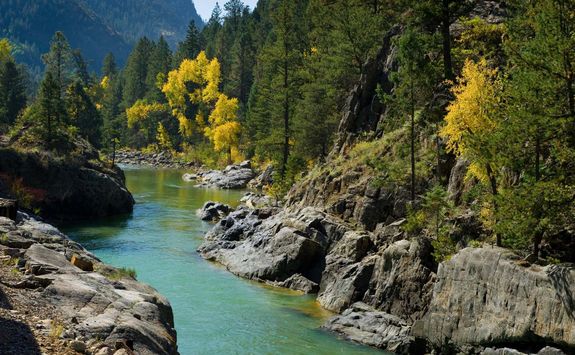 Animas river fall