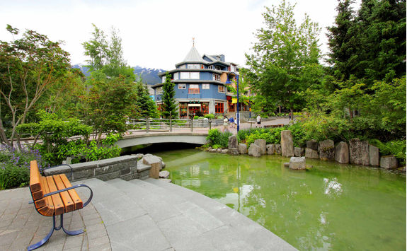 View inside Whistler Village