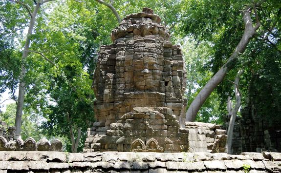 enigmatic face towers