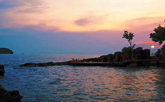 Krabey Island sunset