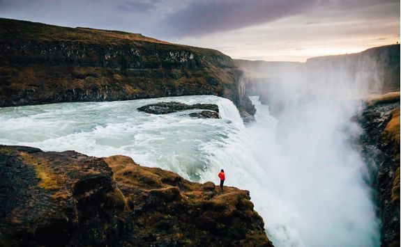 Gullfoss waterfall