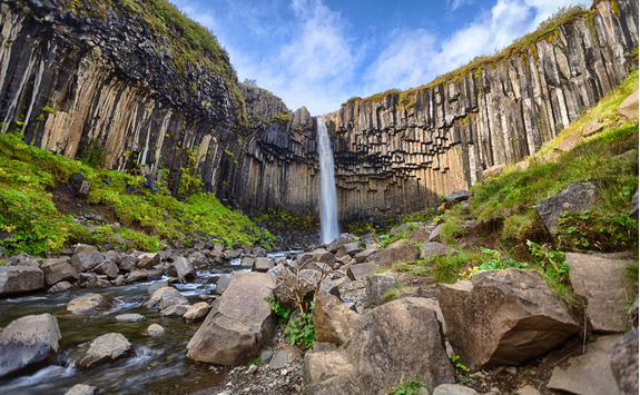 Svartifoss waterfall