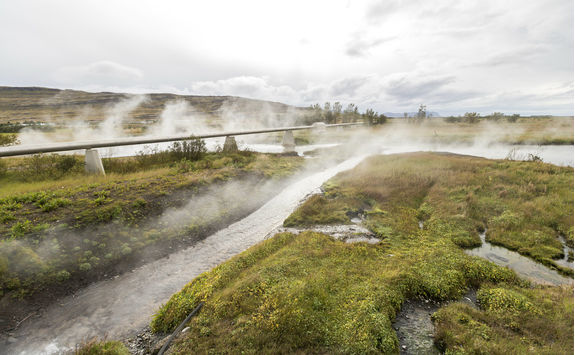 Deildartunguhver hot nature steams