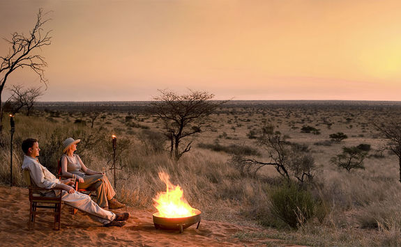 Sunset at Tswalu