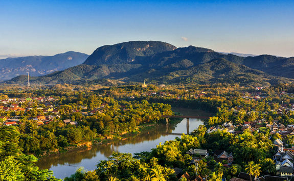 Landscape View Over City