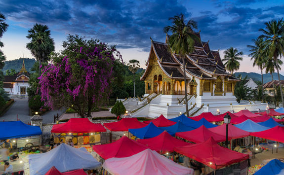 Night Market Vientiane