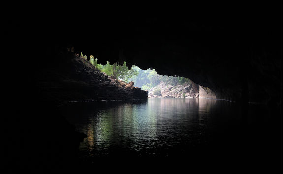 Inside the Kong Lor Cave