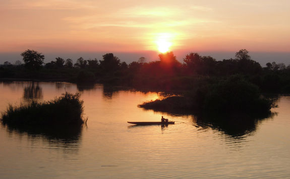 Mekong River Sunset