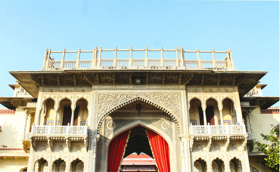 Inside the City Palace of Jaipur