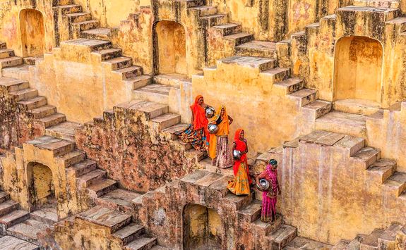 Stepwell in Jaipur