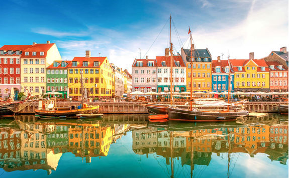 Copenhagen river bank