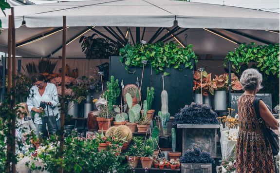 Market stall in Copenhagen