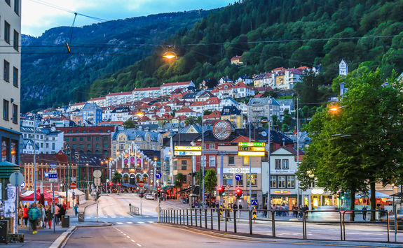 Bergen city
