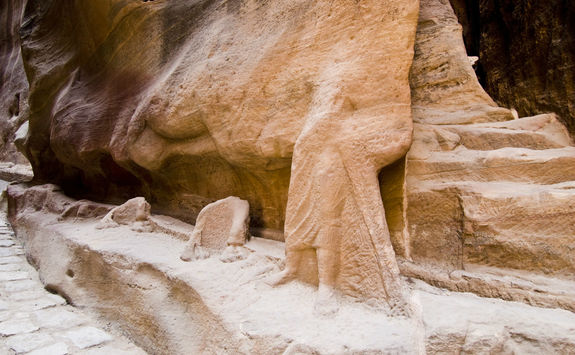 Nabatean Aquaduct in Petra