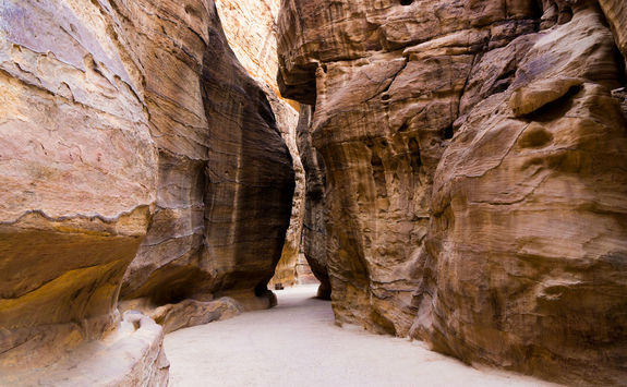 The Siq in Petra