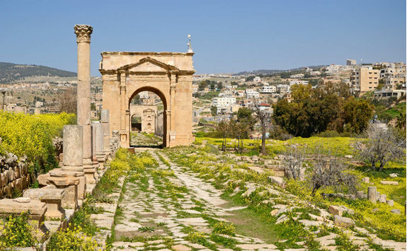 Entrance Gate at Jerash