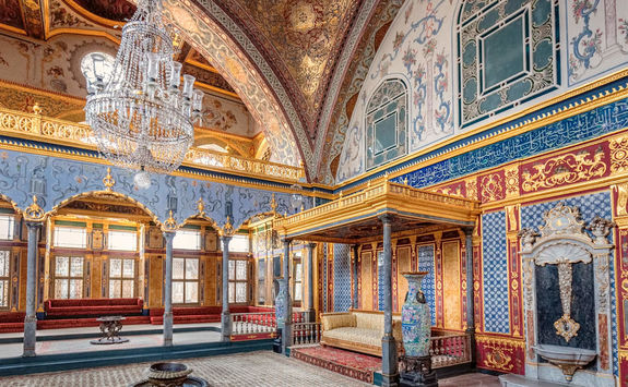 Inside the Topkapi Palace